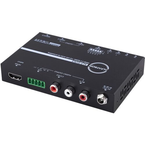  Alfatron 1x2 HDMI Distribution Amplifier with Audio De-Embedder
