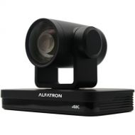 Alfatron 25X-4KCAM 4K PTZ Camera with 25x Zoom Lens (Black)