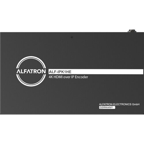  Alfatron UHD 4K30 AV-over-IP Encoder with RS-232 Control