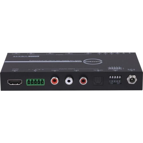  Alfatron 1x4 HDMI 2.0 Distribution Amplifier with Audio De-Embedder