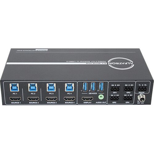  Alfatron 4x1 4K HDMI HUB Switcher