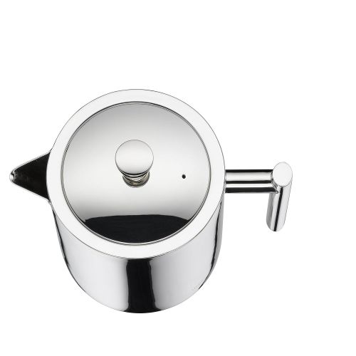  Alfi Teapot with integrated Stainless Steel Strainer, Dishwater Proof, Stainless Steel, Break-resistent, 1.4 Liter, 2109000140