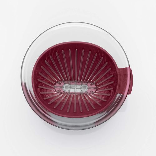  alfi 0095.278.002 Kaffeefilter Tritan, Rubin Rot, Groesse 4, Tassenfilter zum direkten Bruehen in 1 oder 2 Tassen bzw. Kannen mit groesserem Ausgiesser