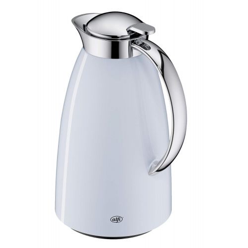  Alfi alfi Isolierkanne, Thermoskanne, Gusto, Edelstahl Alpinweiss 1,0 l