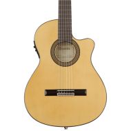 Alhambra 3 F CT Nylon-string Flamenco Acoustic-electric Guitar - Natural Gloss