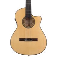 Alhambra 7 FC CT Conservatory Nylon-string Acoustic-electric Classical Guitar - Natural