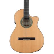 Alhambra 5PCW Conservatory Full-scale Nylon-string Acoustic-electric Classical Guitar - Natural