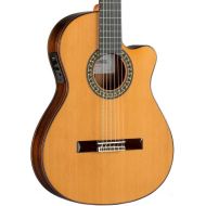 Alhambra 5PCT Conservatory Full-scale Nylon-string Cutaway Thinline Acoustic-electric Classical Guitar - Natural