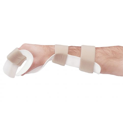  AliMed Deluxe Wrist Neutral Splint with AliFleece Glove, Right, Medium
