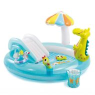 Alien Whryspa Inflatable Swim Center Fun Baby Swimming Pool Toddler Water Spouts Slide Garden Leisure Pool 20317389Cm