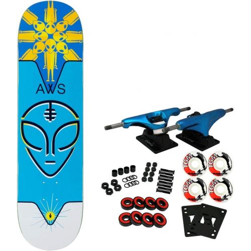  Alien Workshop Skateboards Alien Workshop Skateboard Complete Hypnotherapy 8.25