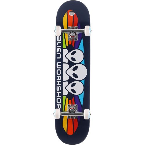  Alien Workshop Skateboards Spectrum Pre-Built Skateboard Complete - Navy - 7.50, Multi