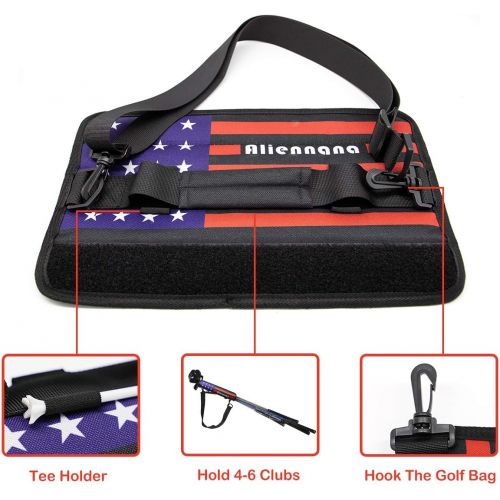  Aliennana Golf Club Carry Bags Golf Portable Mini Carry Bag with Shoulder Strap for Men Women Kids Lightweight Training Case Driving Range Carrier Course