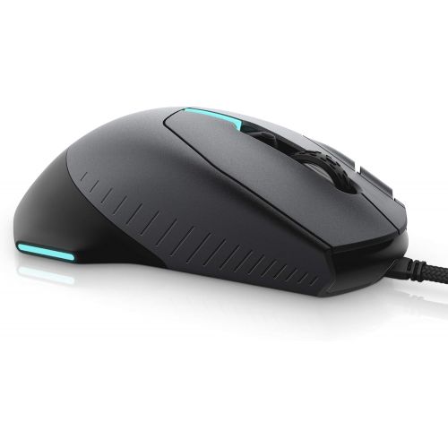  Alienware Gaming Mouse 510M RGB Gaming Mouse AW510M: 16, 000 DPI Optical Sensor - Alienfx RGB - 10 Buttons - Adjustable Scroll Wheel - Large Click Anywhere L/R Buttons