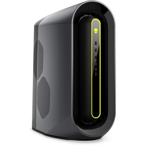  [아마존베스트]New Alienware Aurora R10 Gaming Desktop, AMD Ryzen 7 3700X, AMD Radeon RX 5700 XT 8GB GDDR6, 512GB SSD + 1TB HDD, 16GB, Windows 10 Home, AWAUR10-A886BLK-PUS