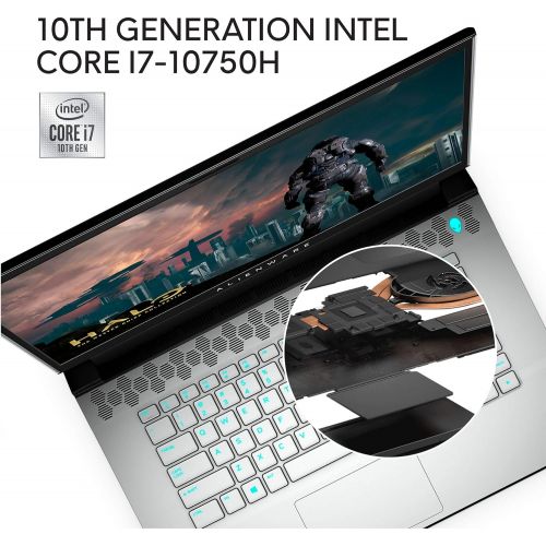  [아마존베스트]New Alienware m15 15.6 inch FHD Gaming Laptop (Lunar Light) Intel Core i7-10750H 10th Gen, 16GB DDR4 RAM, 1TB SSD, Nvidia Geforce RTX 2070 Super 8GB GDDR6, Windows 10 Home (AWm15-7