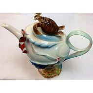 Alii Teapot Turtle Sea Life Hawaiian Design