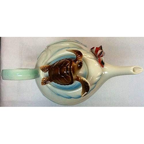  Alii Teapot Turtle Sea Life Hawaiian Design