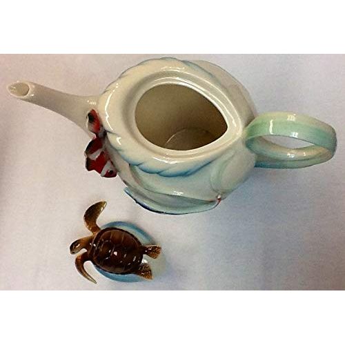  Alii Teapot Turtle Sea Life Hawaiian Design