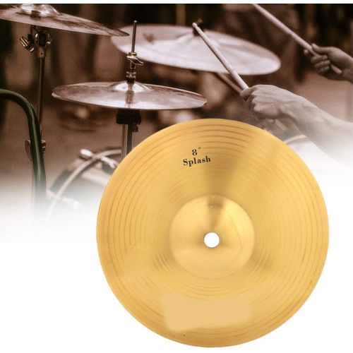  [아마존베스트]Alinory Fine workmanship musical instrument accessories brass cymbals, anti-rust gold cymbals, amateurs for music lovers students.