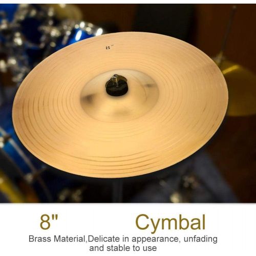  [아마존베스트]Alinory Fine workmanship musical instrument accessories brass cymbals, anti-rust gold cymbals, amateurs for music lovers students.