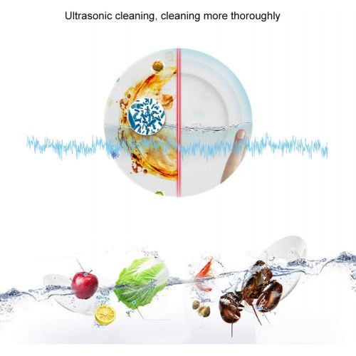  [아마존베스트]Alinory Ultrasonic Dishwasher, Mini Dishwasher, Portable Restaurant Hotel for Kitchen-diner (Blue)