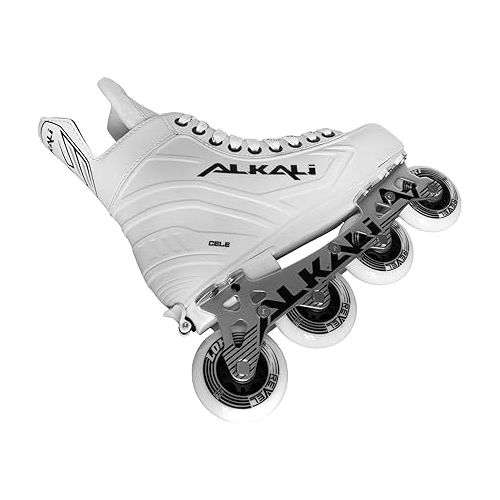  Alkali Cele Adjustable Senior Junior Youth Roller Inline Hockey Skates, New Model