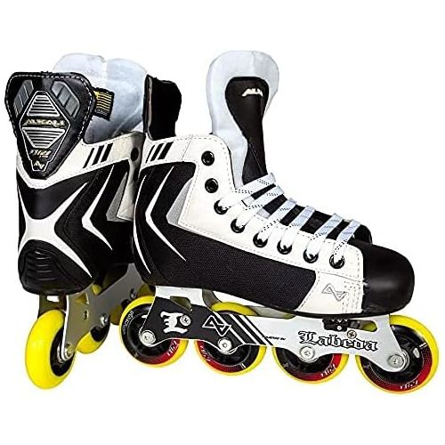  Alkali Lite Junior Kids Adjustable Inline Roller Hockey Skates Size 2-5