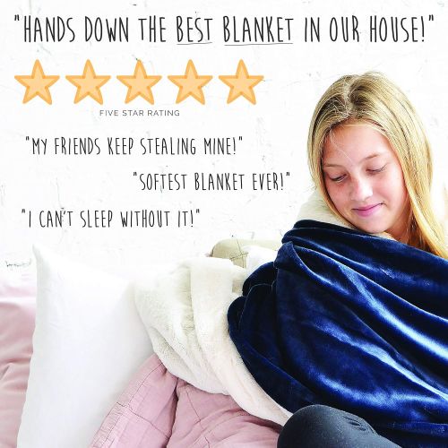  All the Feels | Premium Reversible Blanket | Twin | Phantom Grey | You Buy One-We Give One | Super Soft Cozy Blanket | Machine Washable