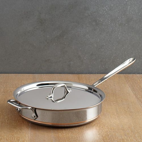  All-Clad All Clad Copper Core 3 Quart Covered Saut Pan