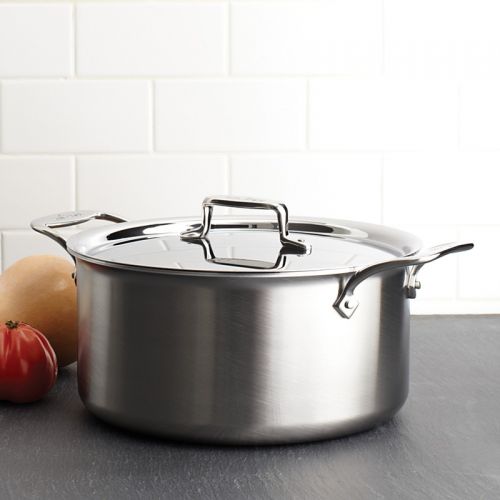  All-Clad d5 Stainless Brushed 8-Quart Stock Pot with Lid