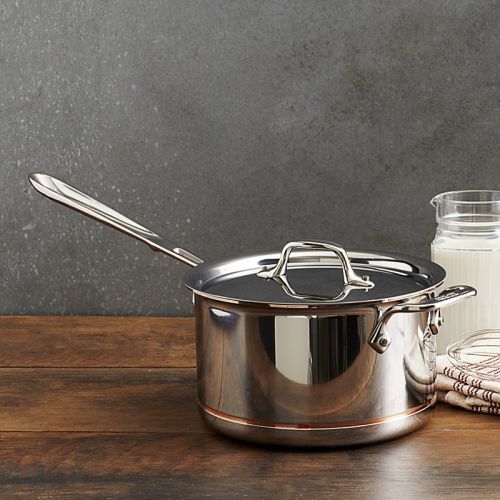  All-Clad All Clad Copper Core 4 Quart Covered Sauce Pan