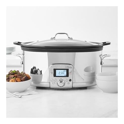  All-Clad Gourmet Plus Slow Cooker with All-In One Browning, 7-Qt.