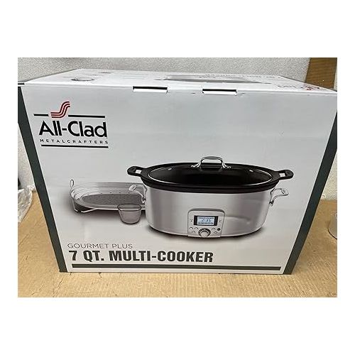  All-Clad Gourmet Plus Slow Cooker with All-In One Browning, 7-Qt.