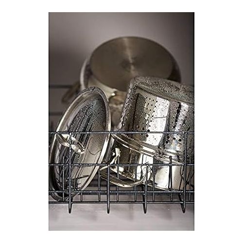  All-Clad Specialty Stainless Steel Universal Steamer for Cooking 3 Quart Food Steamer, Steamer Basket Silver