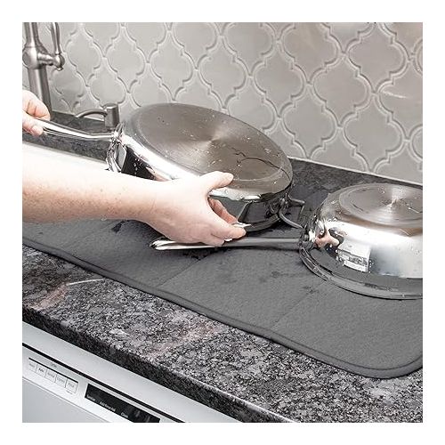  All-Clad Premium Reversible Dish Drying Mat for Kitchen: 16