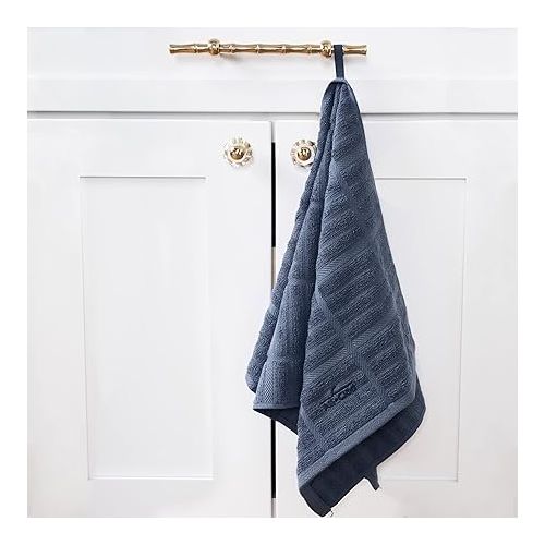  All-Clad Solid Kitchen Towels: Highly Absorbent, Super Soft Long Lasting - 100% Cotton, 17