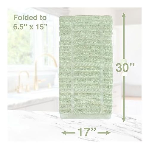  All-Clad Solid Kitchen Towel: Highly Absorbent - 100% Cotton, 17