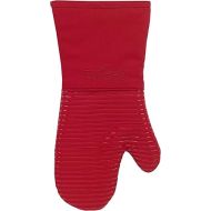 All Clad Silicone Oven Mitt: Heat Resistant up to 500 Degrees - 100% Cotton & Silicone, 14