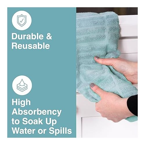  All-Clad Solid Kitchen Towel: Highly Absorbent - 100% Cotton, 17