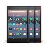 All-New Fire HD 8 3-Pack, 32GB - Includes Special Offers (Black/Marine Blue/Punch Red)