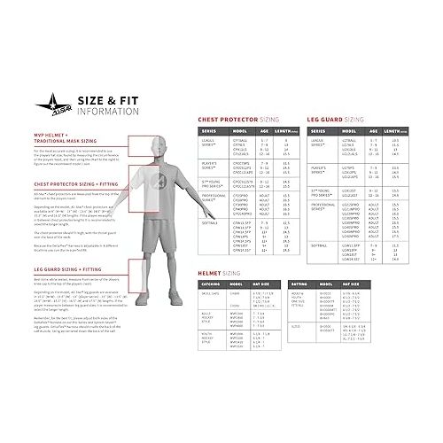  All-Star AFx™ Fastpitch Catching Kit / Medium