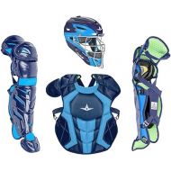 All Star System7 Axis NOCSAE Certified Two Tone Baseball Catcher's Gear Set - Ages 12-16