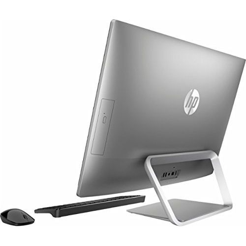 에이치피 Premium HP Pavilion 23.8 Touch-Screen All-In-One Desktop, 7th Gen Intel Quad-Core i5-7400T processor 2.4GHz, 12GB DDR4 RAM, 2TB HDD, DVD-RW, Bang & Olufsen, HDMI, Wireless Keyboard