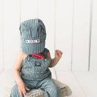 /AllAboardWhistle Toddler Train Hat, Toddler Toy, Personalized Toy, Train Toy, Train Hat, Personalized Toddler Toy, Custom Toy, Customized Toy, Toddler Gift