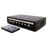 AllAboutAdapters 4-Channel Quad Video Picture-In-Picture Video Processor With Audio Support