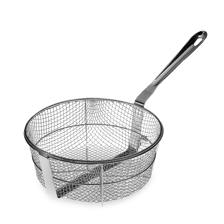  All-Clad Gourmet Accessories 6-Quart Wire Mesh Fry Basket