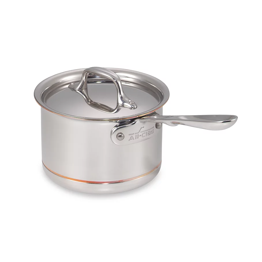  All-Clad Copper Core 2 qt. Covered Saute Pan