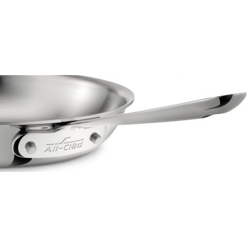  All-Clad 4110 Stainless Steel Pfanne 25,4 cm, induktionsgeeignet, Edelstahl