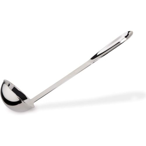  All-Clad T109 Stainless Steel Large Soup Ladle Kitchen Tool, 14.5-Inch, Silver - 8700800653
